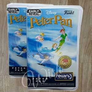 Peter Pan SDCC Funko Rewind Bundle Chase & Regular (rare duo)